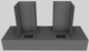Vent-A-Hood® 60" Gunsmoke Contemporary Wall Mounted Range Hood-4