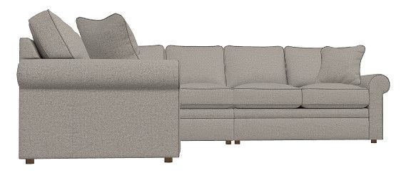 La-Z-Boy® Collins 5-Piece Ash Sectional-1
