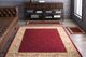 Surya Midtown Dark Red 5'x7' Area Rug-1