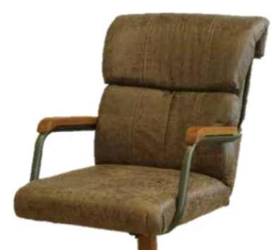 Allwood Furniture Group #98 Bronze Finish Peat Tilt/Swivel Bar Stool-1