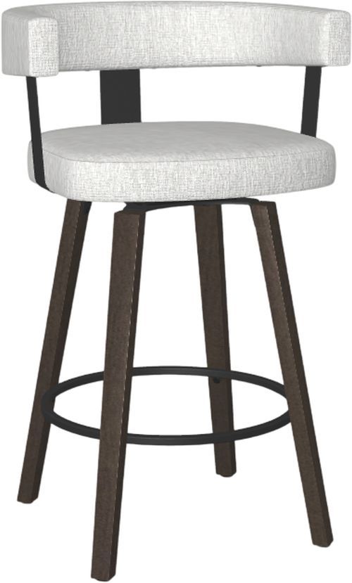 Amisco Customizable Fletcher Swivel Counter Stool-0