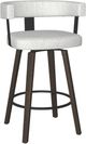 Amisco Customizable Fletcher Swivel Counter Stool-0