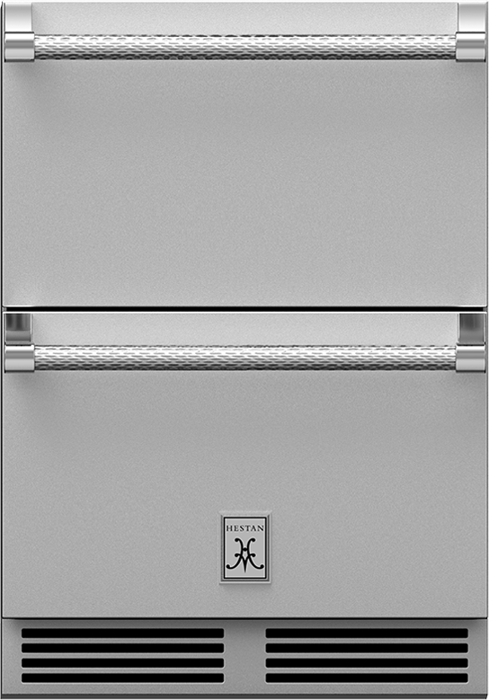 Hestan® GRR Series 24” Steeletto Outdoor Refrigerator Drawers