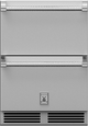 Hestan® GRR Series 24” 5.2 Cu. Ft. Steeletto Outdoor Refrigerator Drawers-0