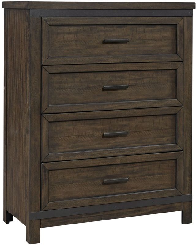 Liberty Furniture Thornwood Hills Rock Beaten Brown Youth Chest-0