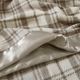Olliix by True North by Sleep Philosophy Micro Fleece Grey Plaid King Blanket-1
