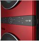 LG 4.5 Cu. Ft. Washer, 7.4 Cu. Ft. Dryer Candy Apple Red Stack Laundry-4
