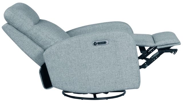 Parker House® Thriller Natural Beauty Blue Power Recliner-3