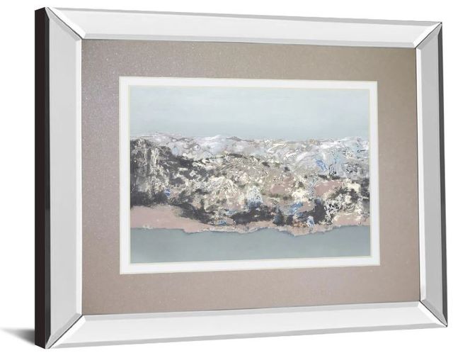 Classy Art Terrain by Caroline Gold Mirror Framed Wall Art-1