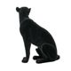 A & B Home Black 8" Sitting Panther-4