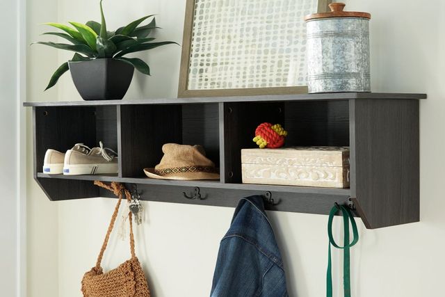 Signature Design by Ashley® Mansi Gray 48" Wall Shelf-3