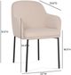 TOV Furniture Sydney 2-Piece Taupe Velvet Armchair-2