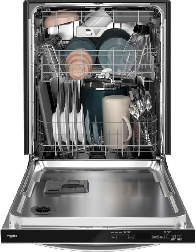 Whirlpool® 24" Fingerprint Resistant Stainless Steel Built In Dishwasher-2
