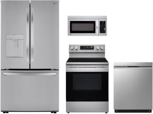 LG 4 Piece Stainless Steel Kitchen Package-0
