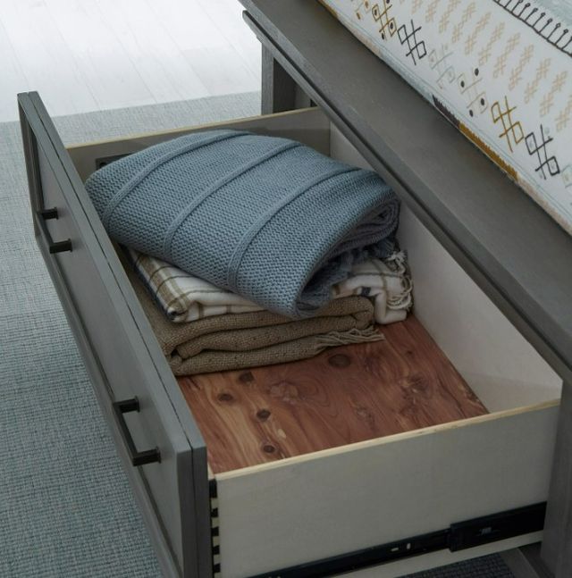 aspenhome® Caraway Aged Slate Queen Panel Storage Bed-3