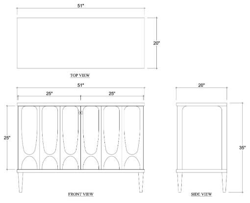 Bramble Customizable Eclipse Buffet-2