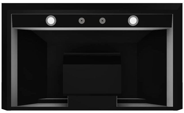 Vent-A-Hood® 36" Black Euro Style Wall Mounted Range Hood-2