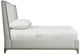Bernhardt Albion Pewter/Taupe King Shelter Bed-2