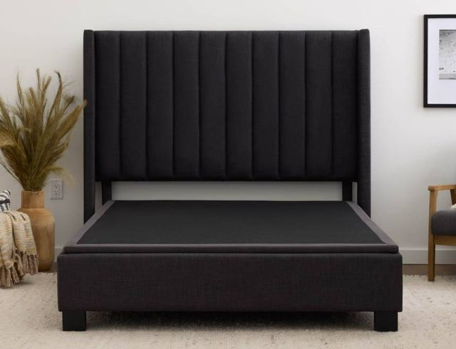 Malouf™ Thin Deck Queen Upholstered Platform Bed Frame-1