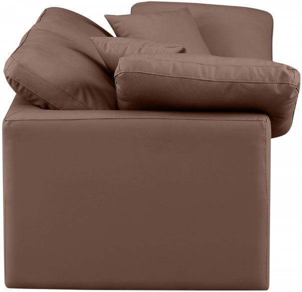 Meridian Furniture Indulge 2-Piece Brown 70" Sofa-1