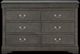 ACME Furniture Louis Philippe Dark Gray Dresser-3