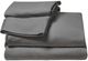 Dreamfit® DreamChill™ 5-Piece Heathered Gray Bamboo Comfort Stretch Knit Split King Sheet Set-0