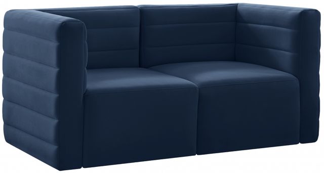 Meridian Furniture Quincy Navy Modular Sofa-0