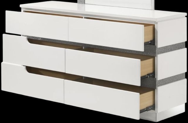 New Classic® Home Furnishings Paradox White Dresser-3