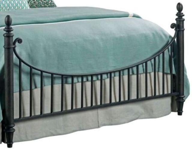 Kincaid® Weatherford Heather Catlins Black King Metal Rod Bed-2