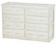 Crate Designs™ Furniture Cloud Dresser with Lacquer Finish Top Only-0