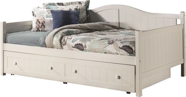 HH2 Home Staci White Full Daybed with Trundle-1