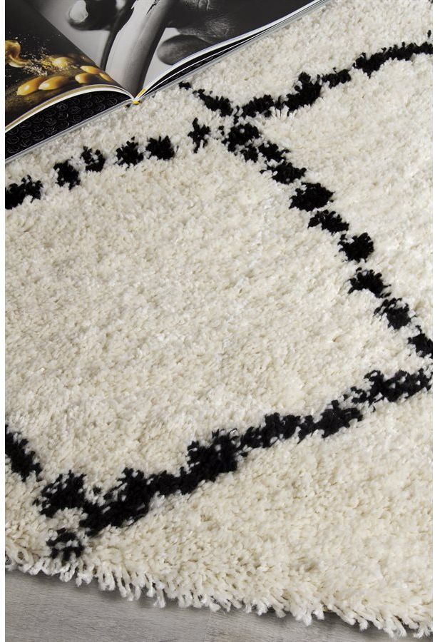 Kalora Interiors Maroq White 3'11" x 5'7" Rug-3