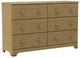 John Thomas Furniture® Customizable Select Jamestown 6-Drawer Dresser-0
