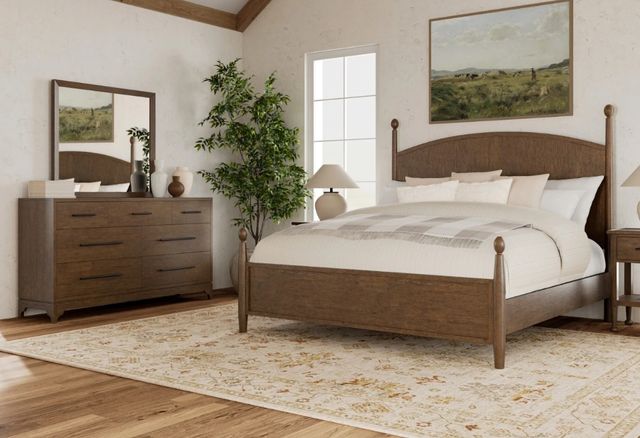 Riverside Furniture Calhoun Whiskey Oak 7-Drawer Dresser-1