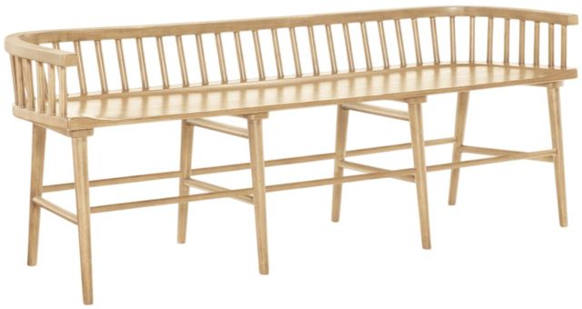 Legacy Classic Xxx's and Ooo's Amber Windsor Dining Bench-0