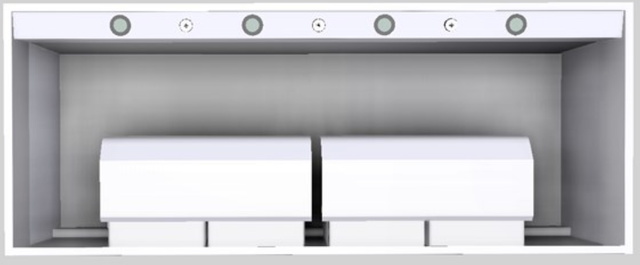 Vent-A-Hood® Designer Series 60" White Wall Mounted Range Hood-3