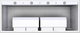 Vent-A-Hood® Designer Series 60" White Wall Mounted Range Hood-3