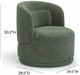 TOV Furniture Massa Green Swivel Accent Chair-2