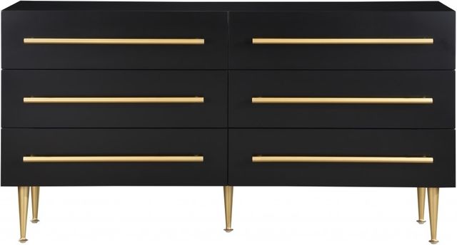 Meridian Furniture Marisol Black Dresser-1