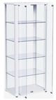 Coaster® Aero White Display Cabinet-1