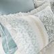Olliix by Madison Park Blue King Dawn 9 Piece Cotton Percale Comforter Set-3