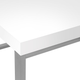 Monarch Specialties Inc. Silver/White Corner Computer Desk-4