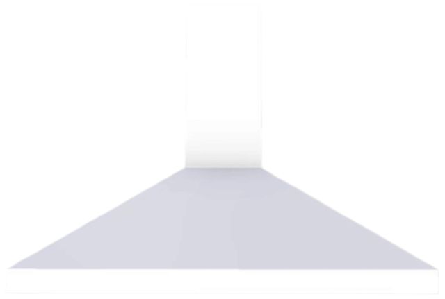 Vent-A-Hood® 48" White Wall Mounted Range Hood-0