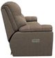 La-Z-Boy® Morrison Saddle Power Reclining Sofa with Headrest and Lumbar-3