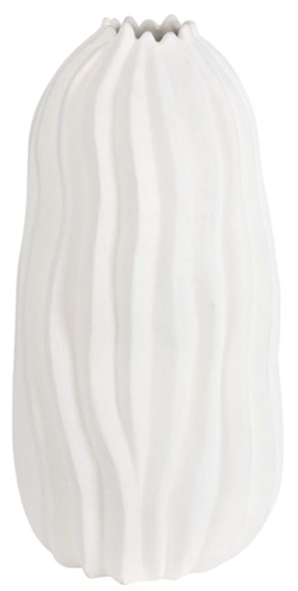 Uttermost® Merritt White Glaze Vase-0