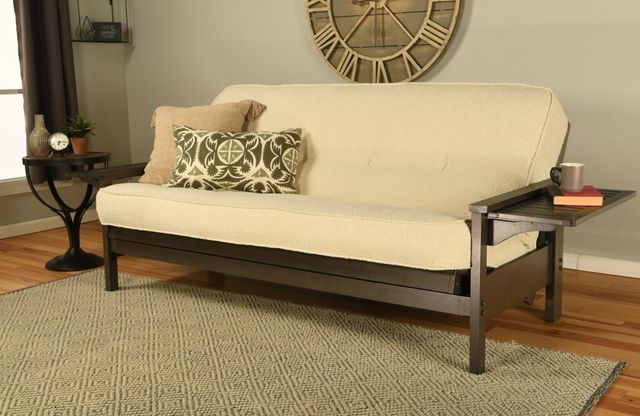 Kodiak Furniture Alamosa Canton Cream/Graystone Full Futon with Mattress-3