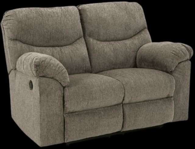 Signature Design by Ashley® Alphons Putty Reclining Loveseat-0