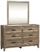 Liberty Furniture Ridgecrest 3-Piece Cobblestone California King Panel Bedroom Set-3