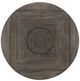 Winners Only® Stratford Gray Tall Table with Lazy Susan-1