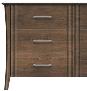 Country View Woodworking Westroom Bedroom Brown Maple 81" Dresser-1
